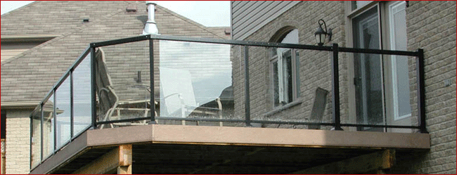 Duradek Glass Railing